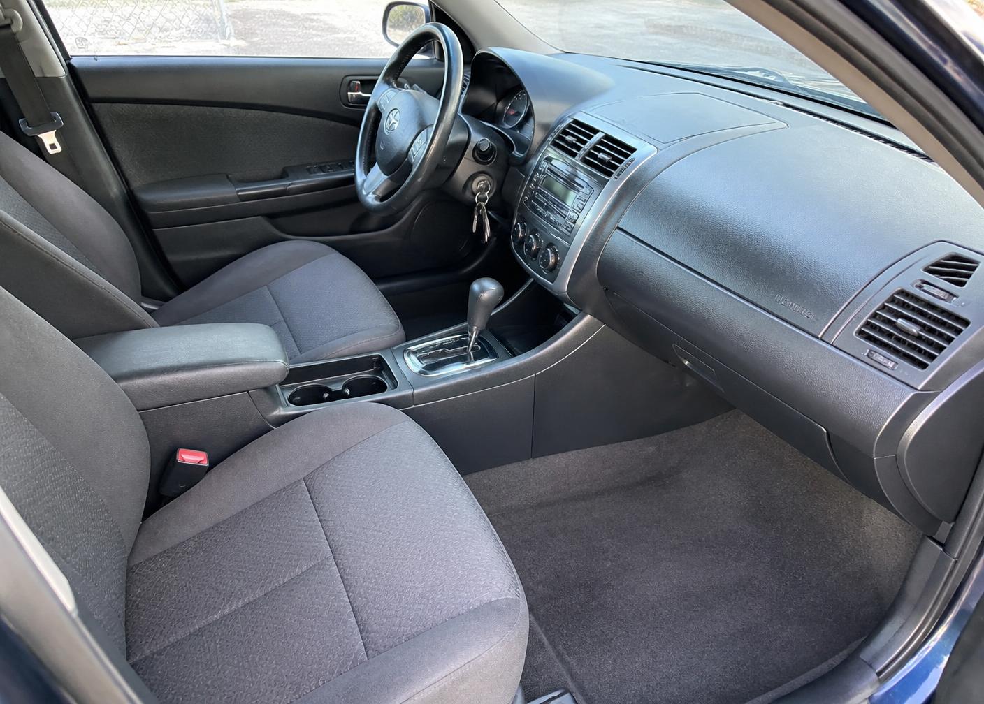 Gereinigd interieur na behandeling